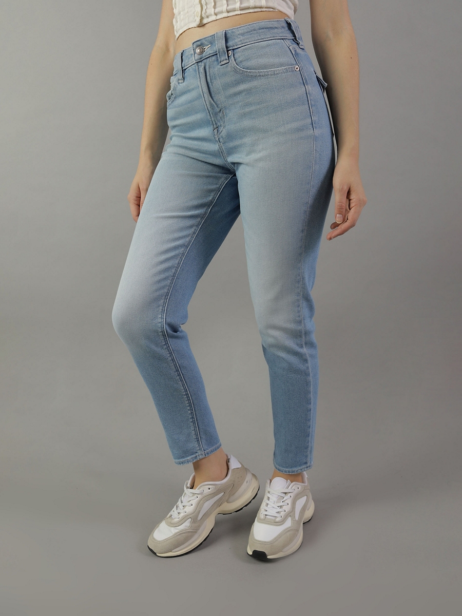 กางเกงยีนส์ ผู้หญิง MOM JEANS ( 043-4432-915 )