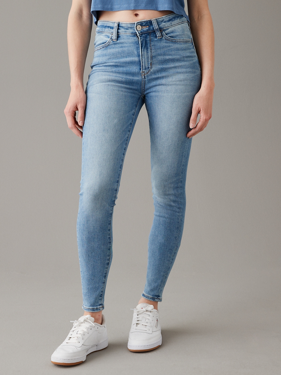 กางเกงยีนส์ ผู้หญิง HIGH-RISE JEGGING ( 043-4603-488 )