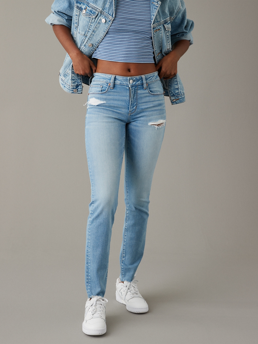กางเกงยีนส์ ผู้หญิง SKINNY JEANS ( 043-4597-409 )
