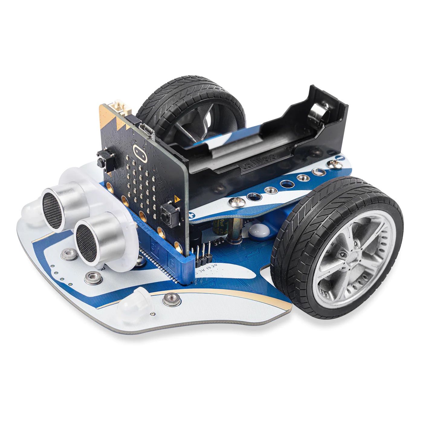 หุ่นยนต์ microbit Smart Cutebot Pro รุ่นอัพเกรดสำหรับเรียนรู้ทักษะโค้ดดิ้ง