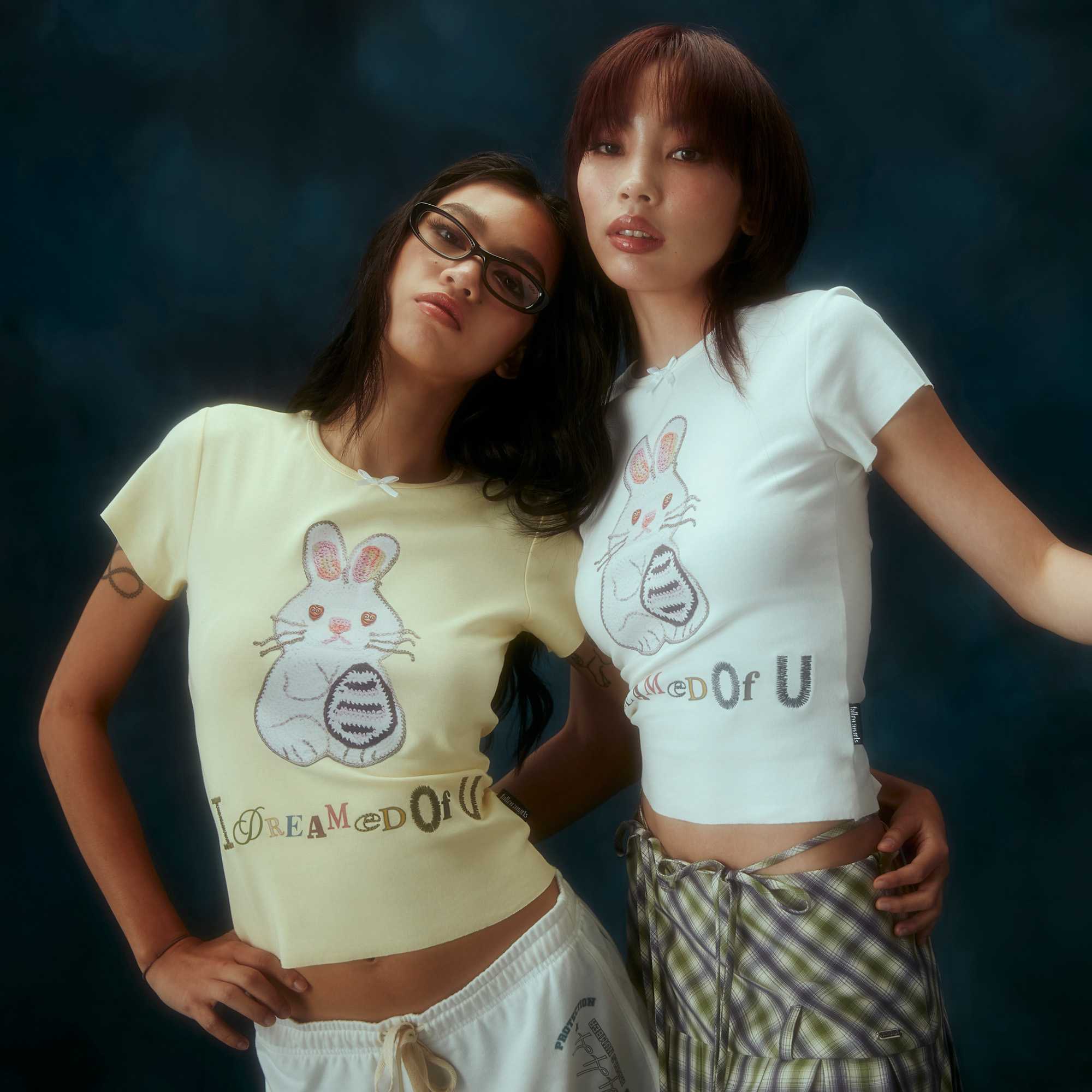 fallen angels EASTER BUNNY TEE