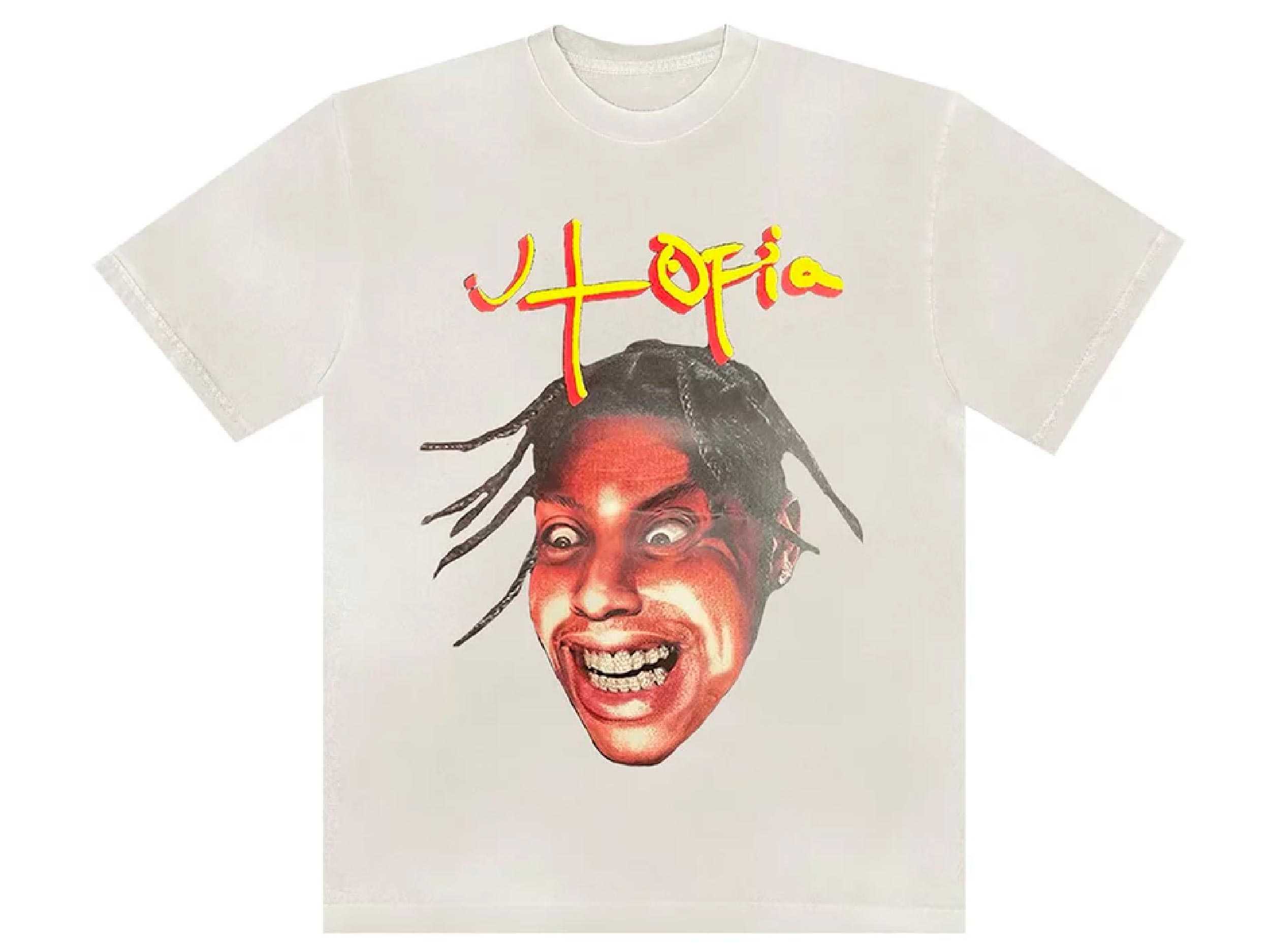 Travis Scott Utopia III Tee (WHITE)