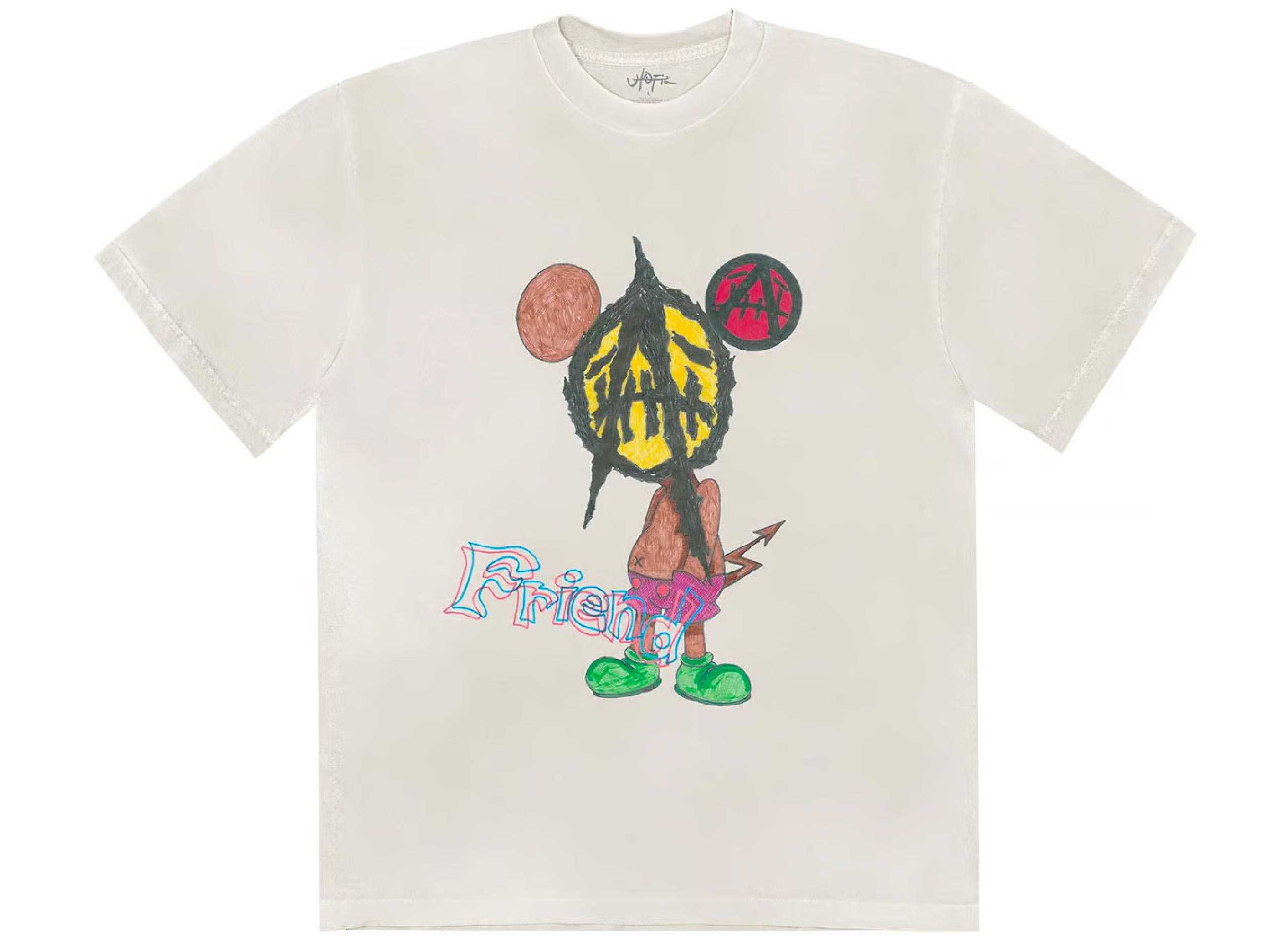Travis Scott Utopia X St Michael 2A Tee (WHITE)