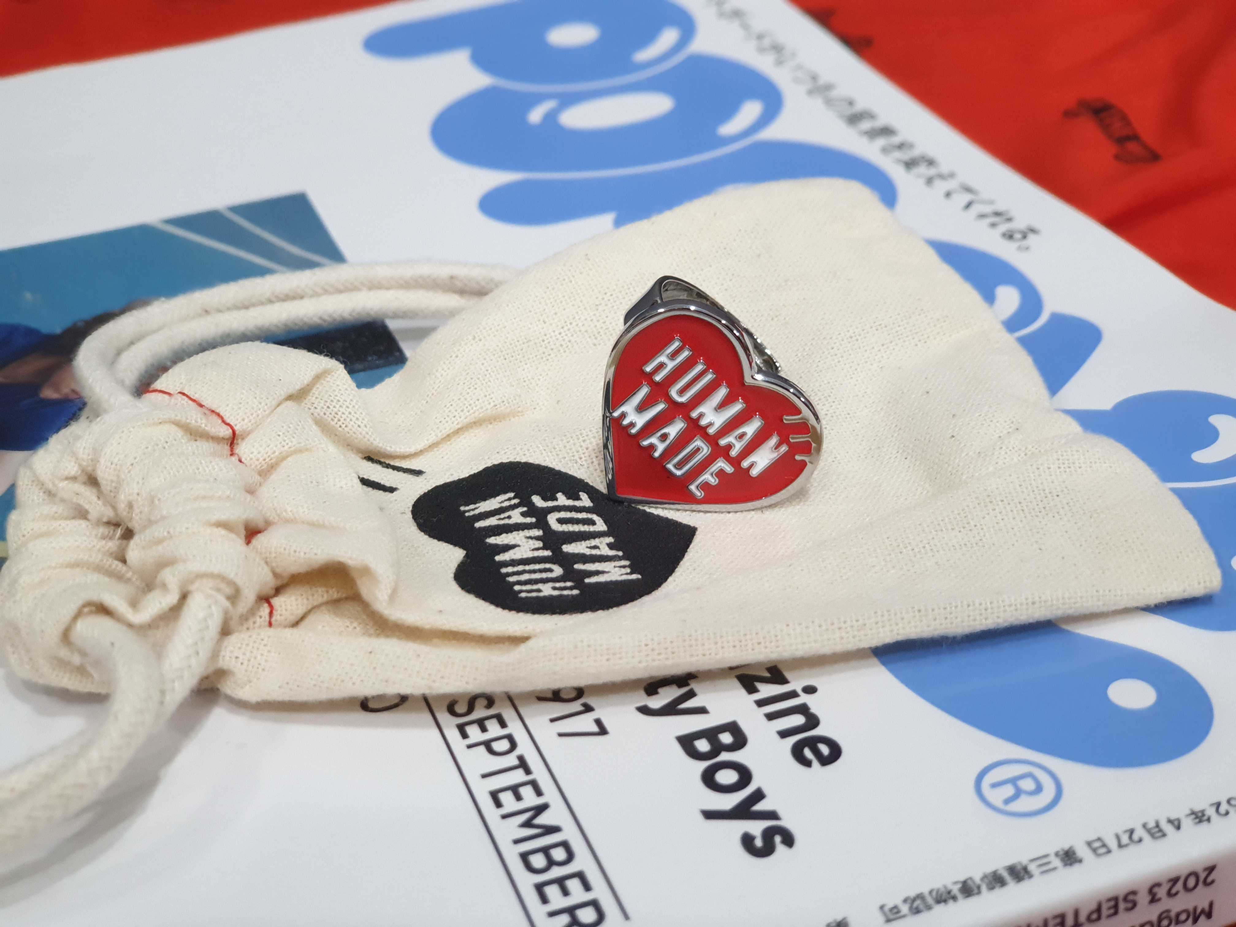 (สินPREORDER15-20days) แหวน Humanmade rings (red) 