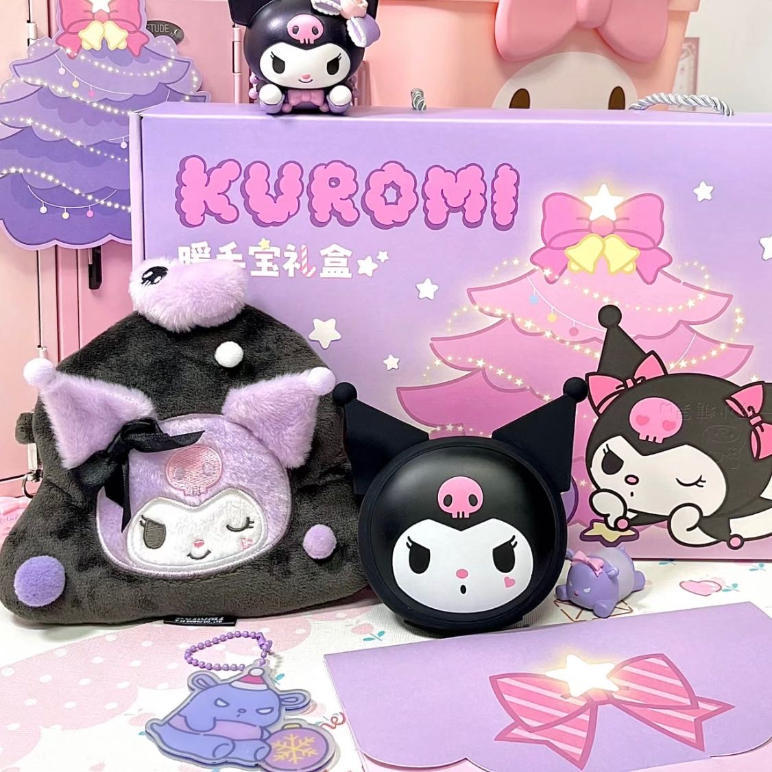 [Pre] boxset powerbank kuromi พาวเวอร์แบงค์คุโรมิ