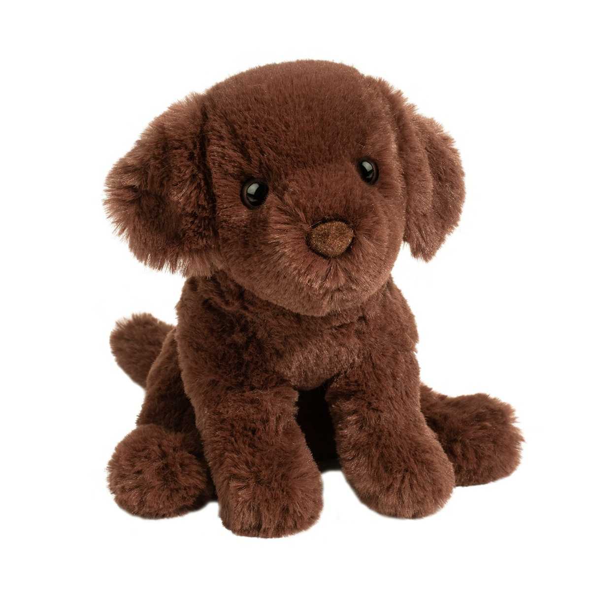 Douglas HARLIE CHOCOLATE LAB MINI SOFT ตุ๊กตาลูกสุนัขลาบาดอร์ สีชอคโกแลต ฮาร์ลี รุ่นมินิ - CT4465