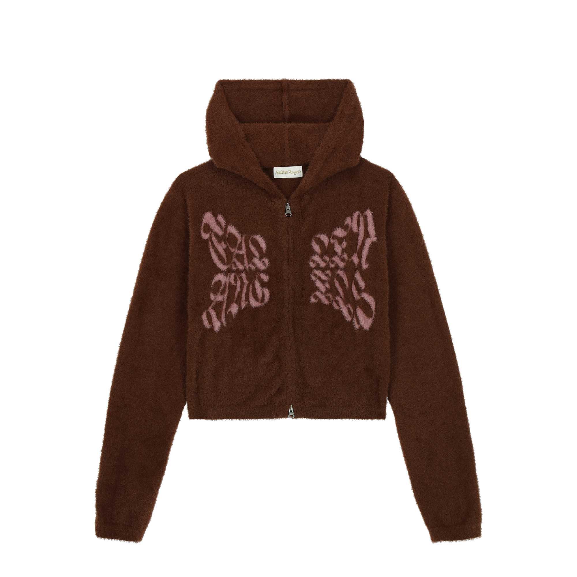 ABBA HOODIE JACKET_BROWN