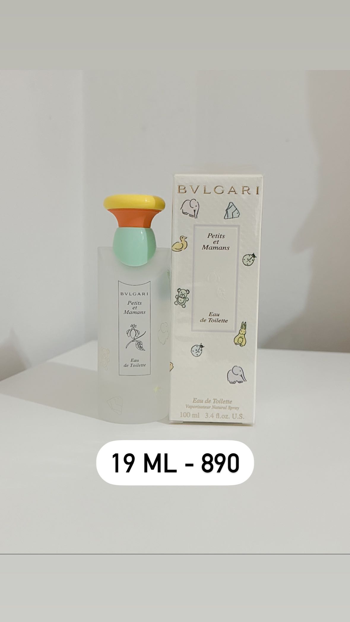 น้ำหอมติดขวด Bvlgari Petits เหลือ 19 ml
