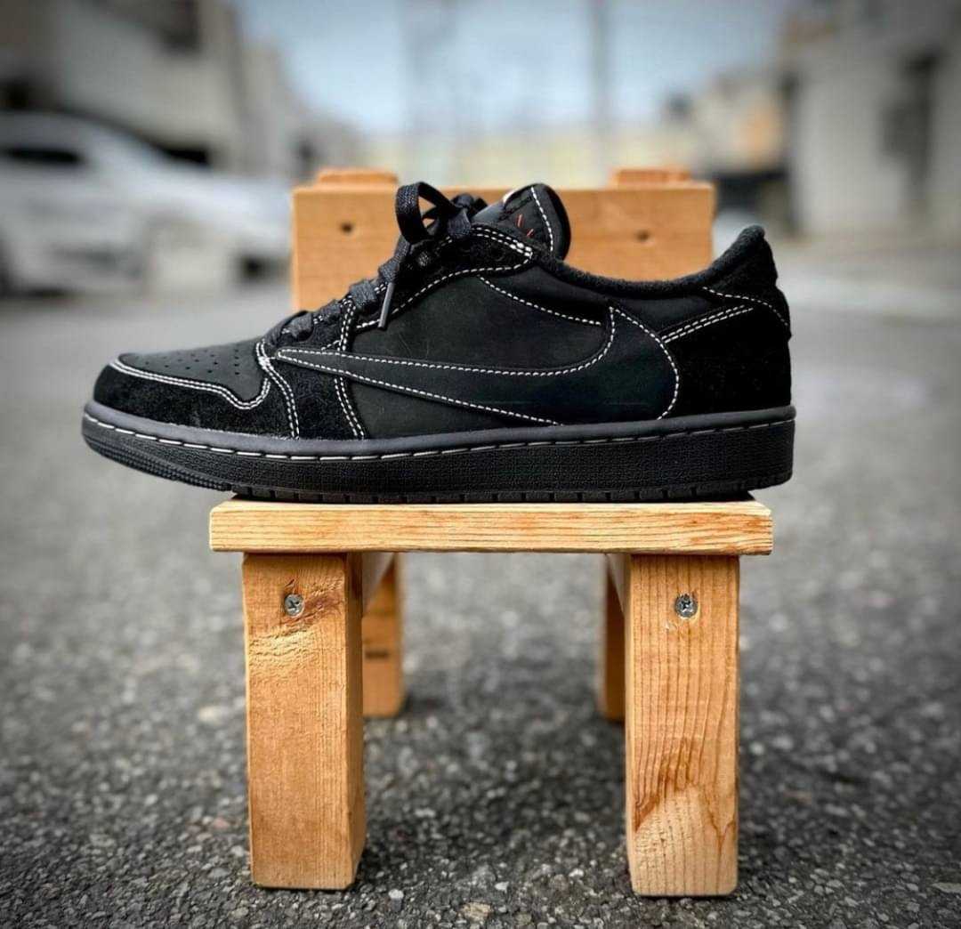 Nike Air Jordan 1 Low Travis Scott Black Phantom 📌(ทักเชทก่อนสั่งซื้อ) 