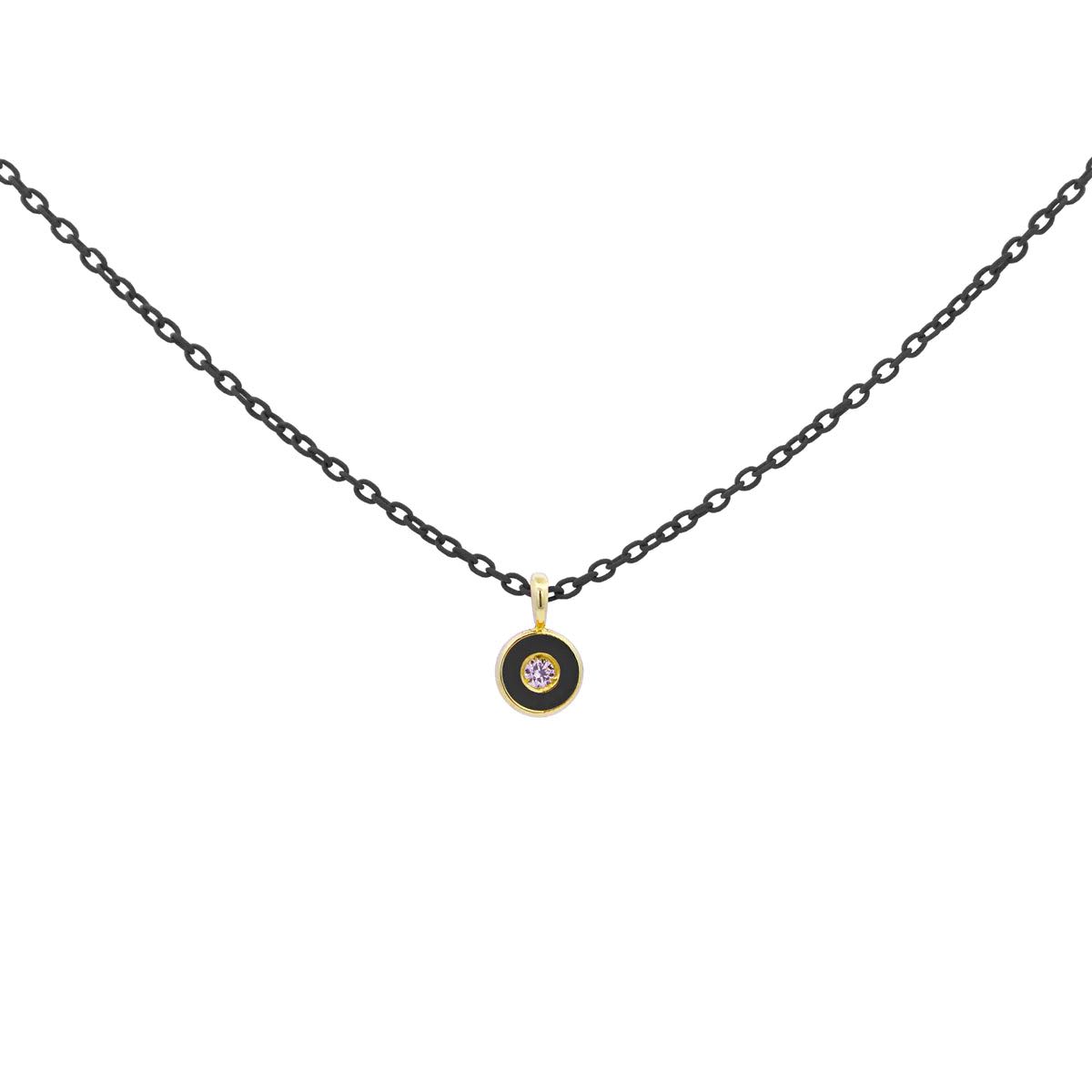 NECKLACE - Choker Diamond Dot