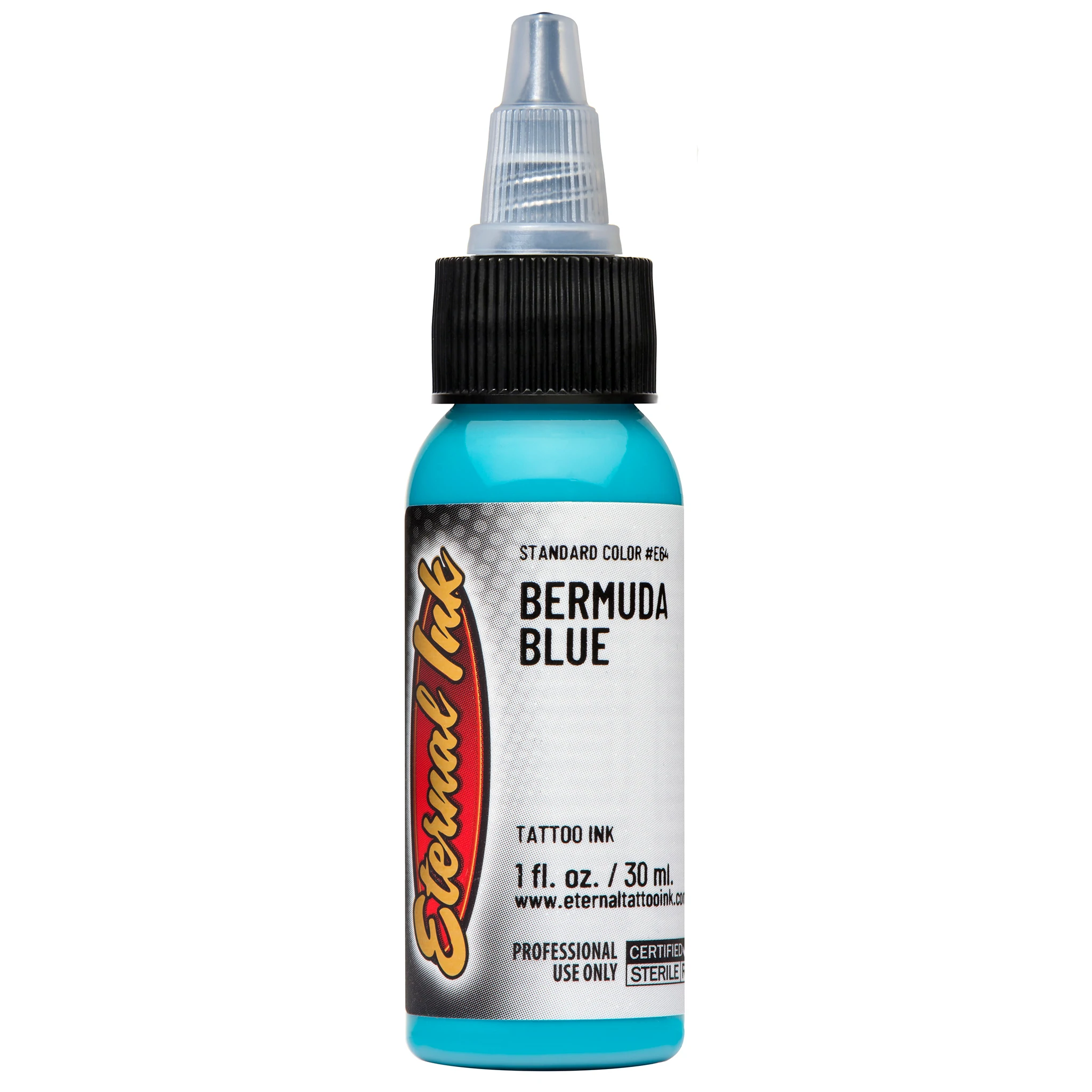 สีหมึกสัก Eternal Ink Tattoo หมึกสักคุณภาพ หมึกสักผิว สีสำหรับงานสัก Burmuda Blue