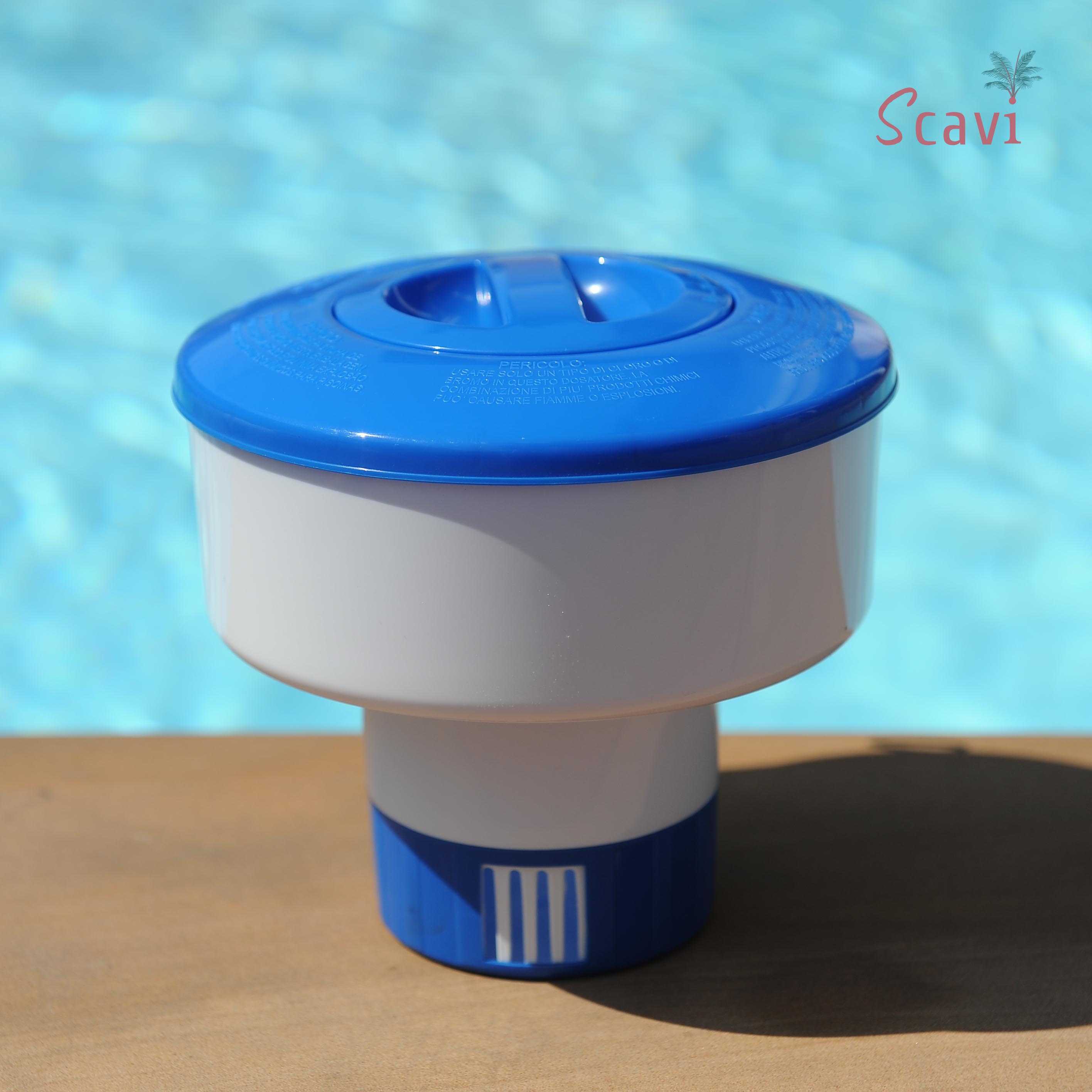 ทุ่นใส่คลอรีน 7 นิ้ว Swimming Pool floating chlorine dispenser 7inches