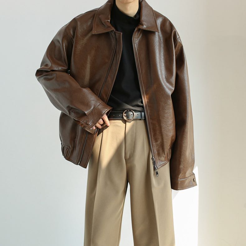 Brown Leather Jacket