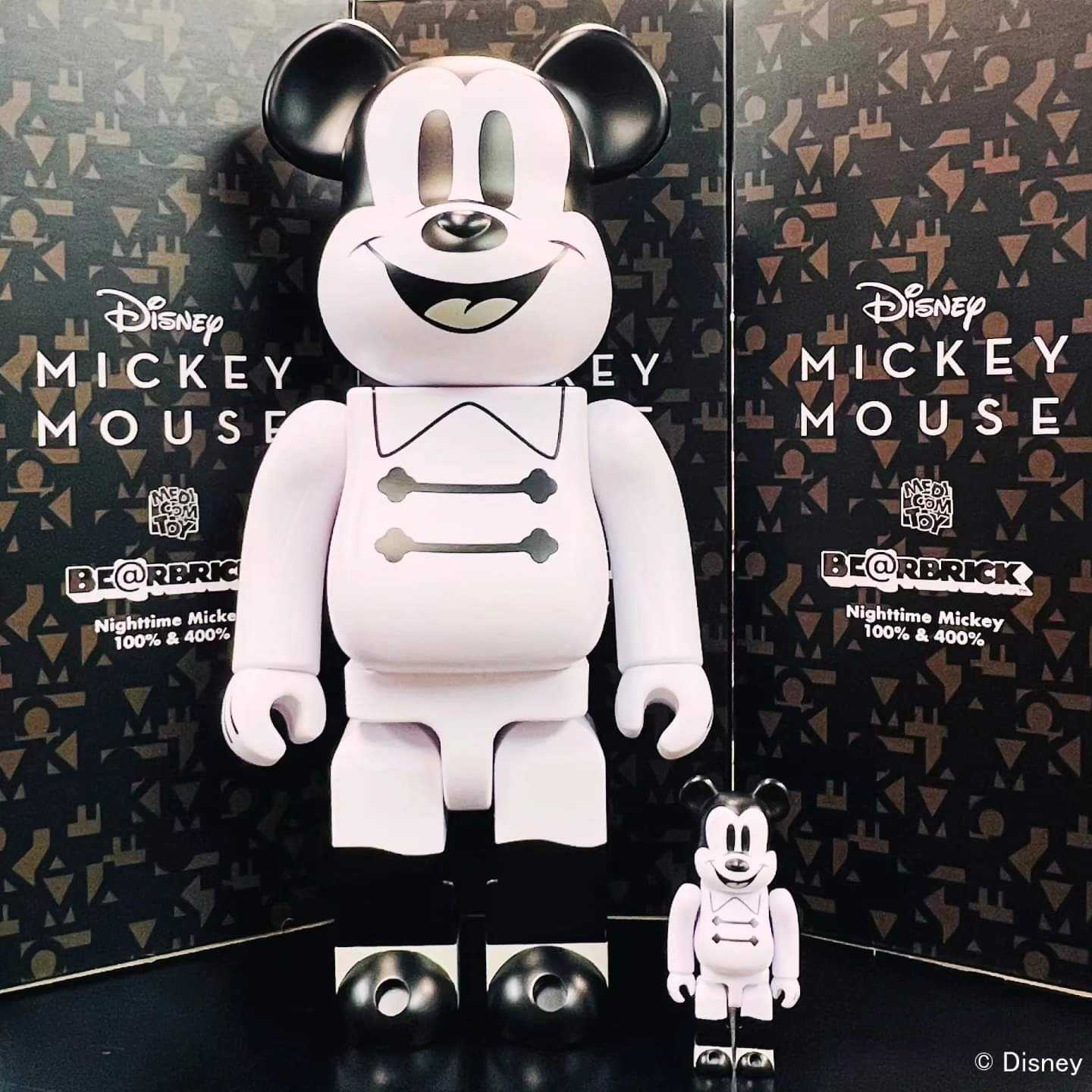激安先着 100%+400% Nighttime Mickey Be@rbrick | SHOPPING LINE その他