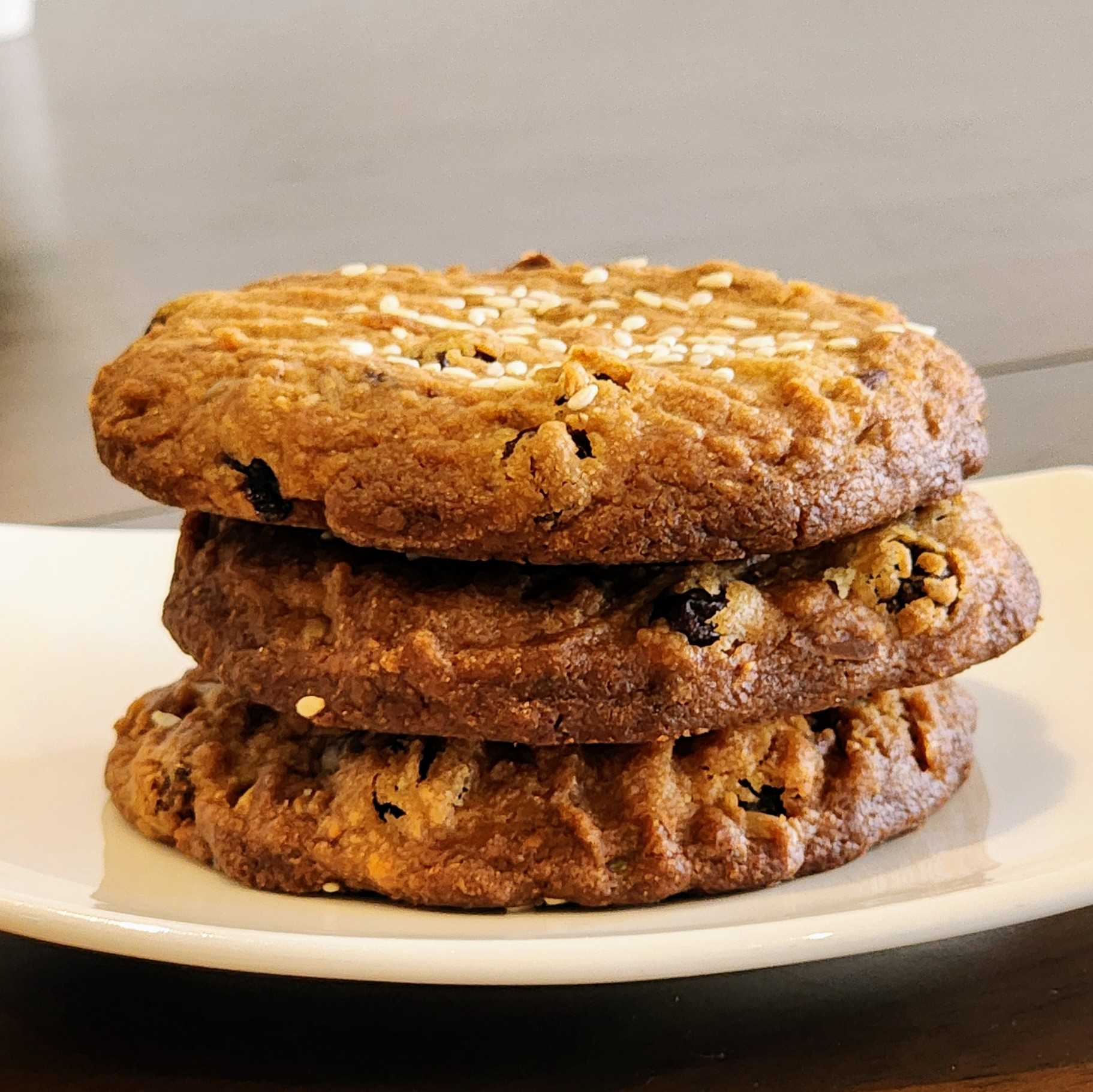 Peanut Butter Cookie (vegan) [set of 3] - คุกกี้เนยถั่ว [เซต 3 ชิ้น]