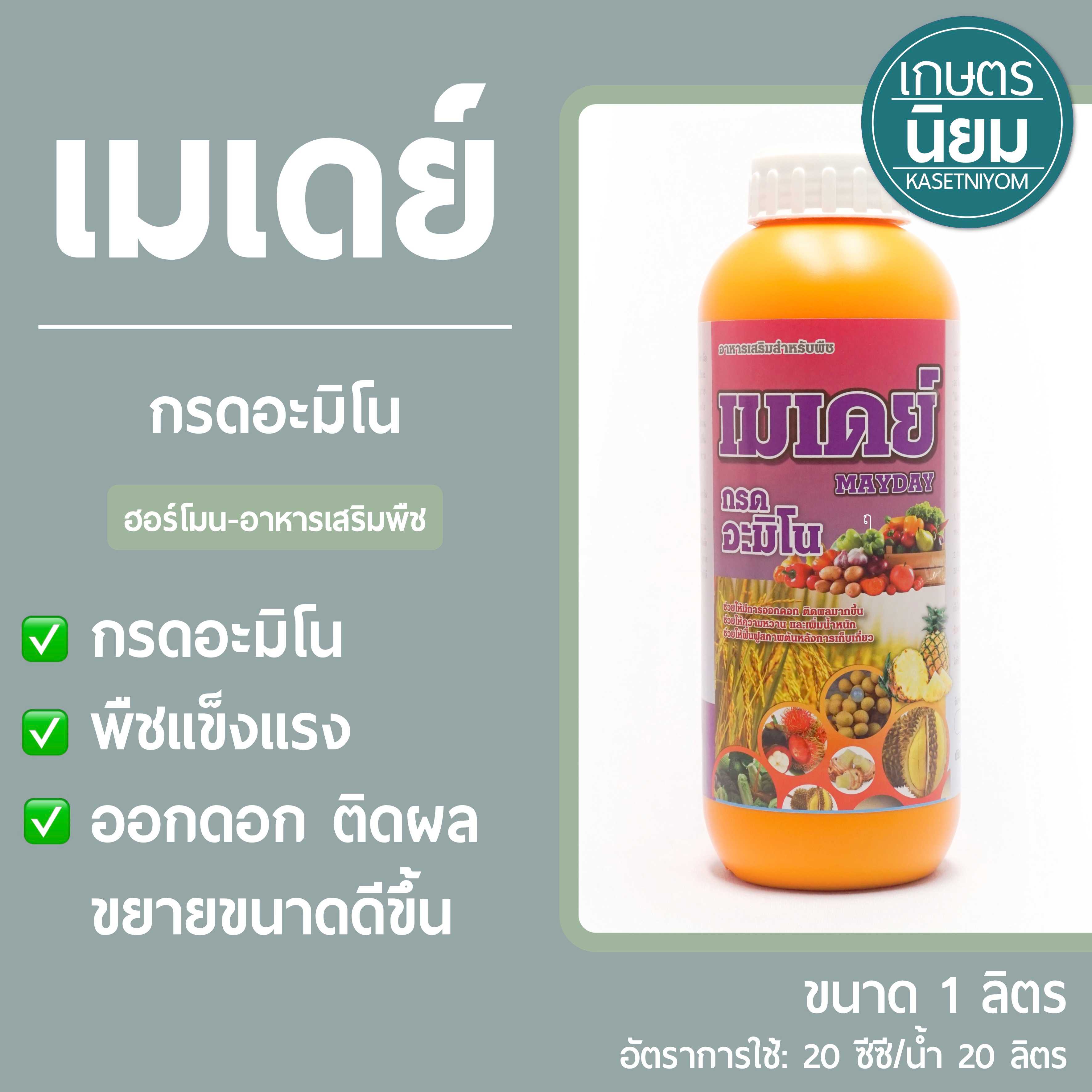 เมเดย์ (กรดอะมิโน) 1 ลิตร