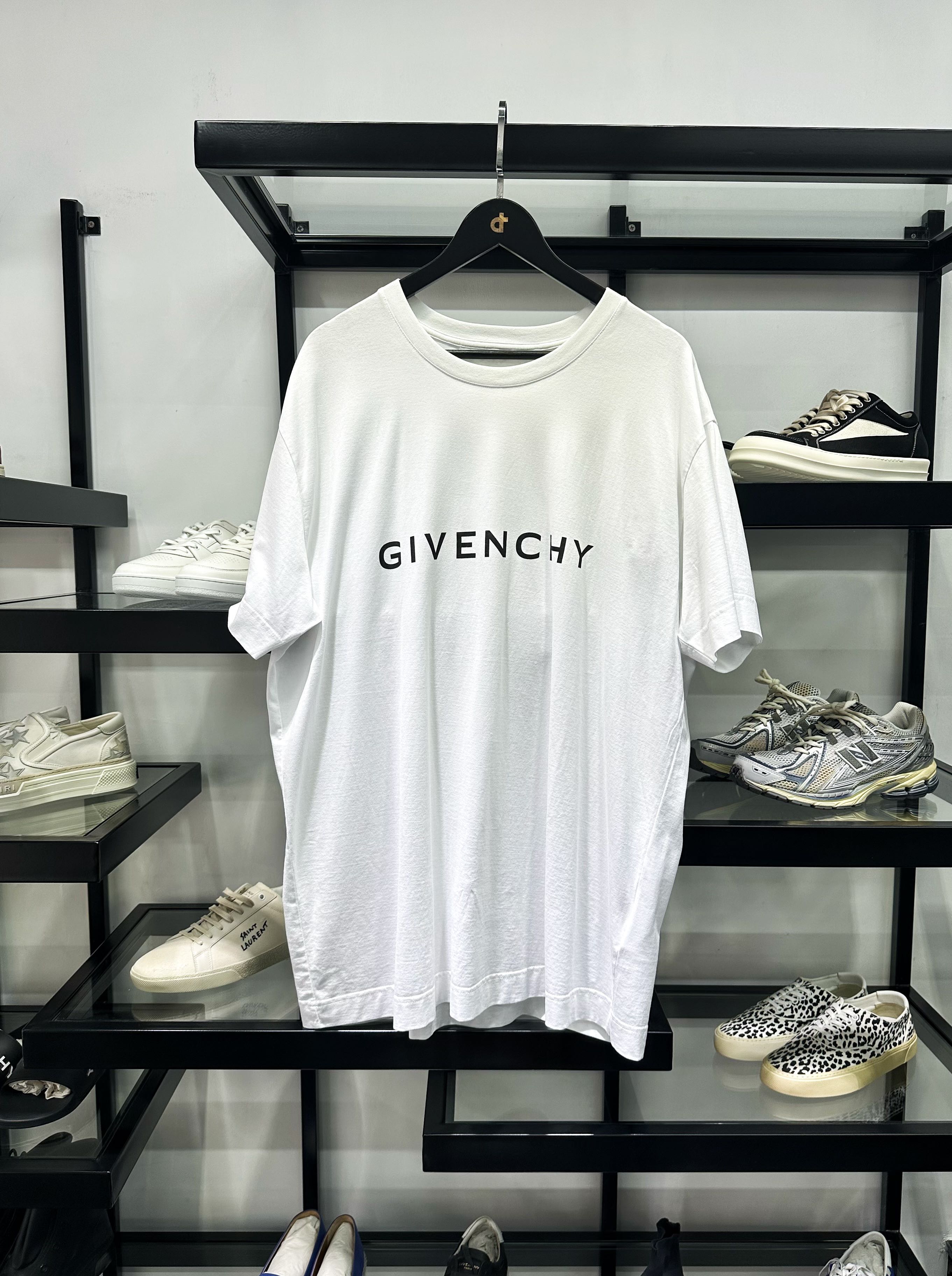 Givenchy Logo White ( Oversized)