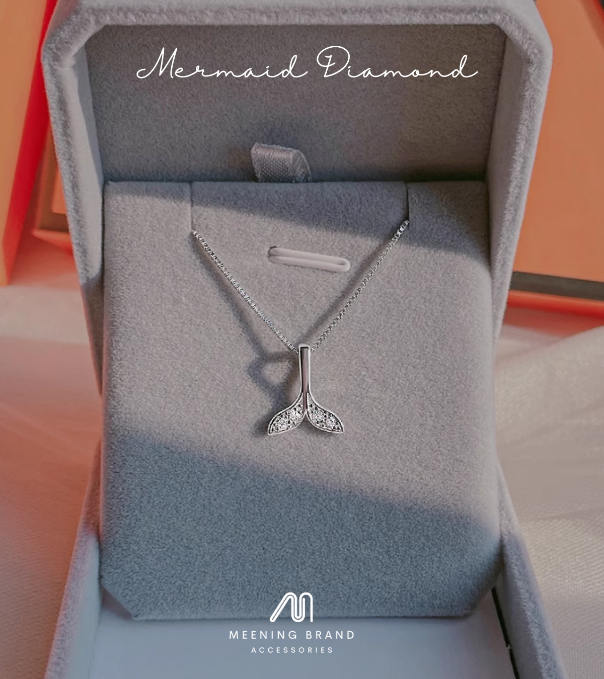 MeeningBrand ❥ สร้อยคอ : MERMAID DIAMOND