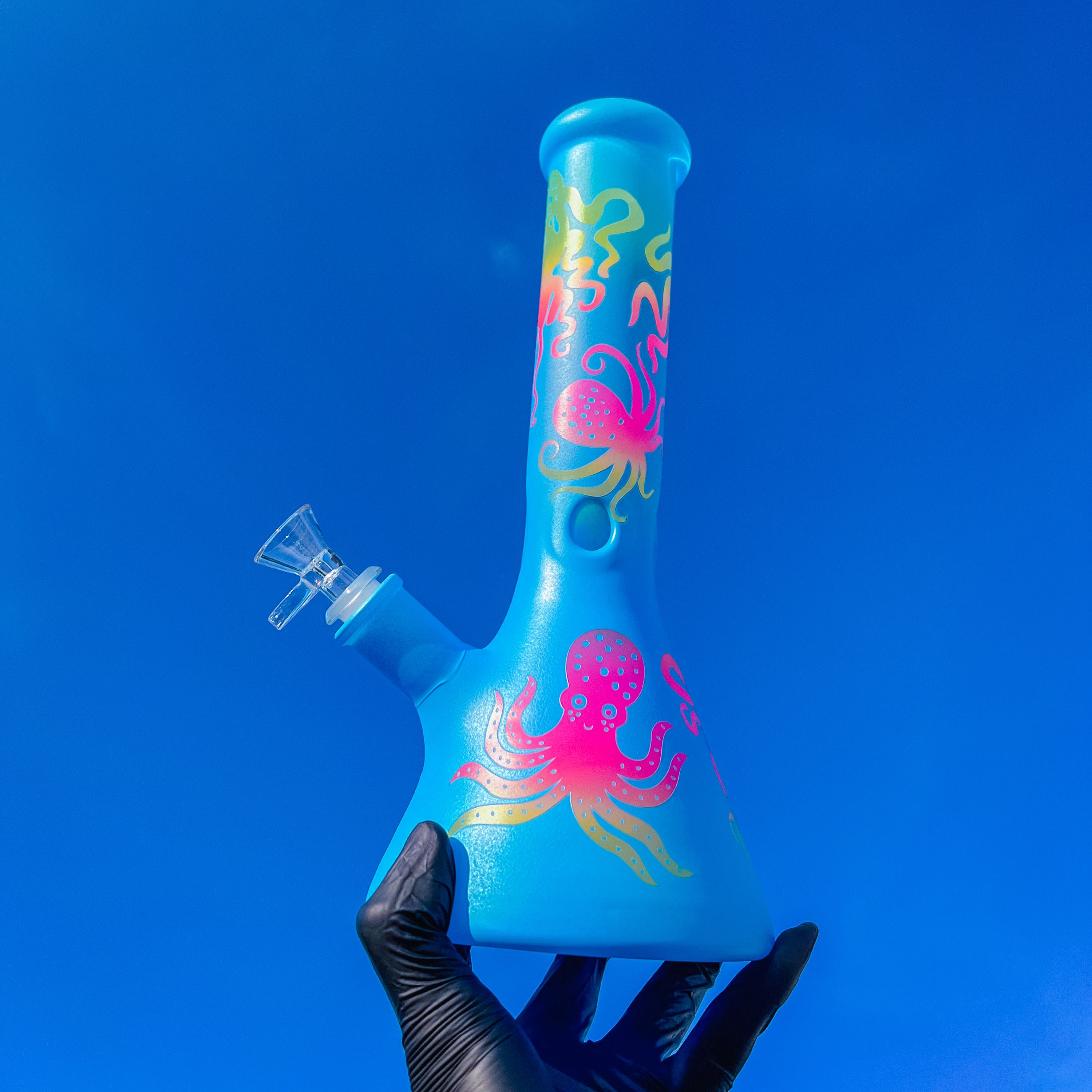 Squid Rainbow Beaker Bong​ l 30​ cm