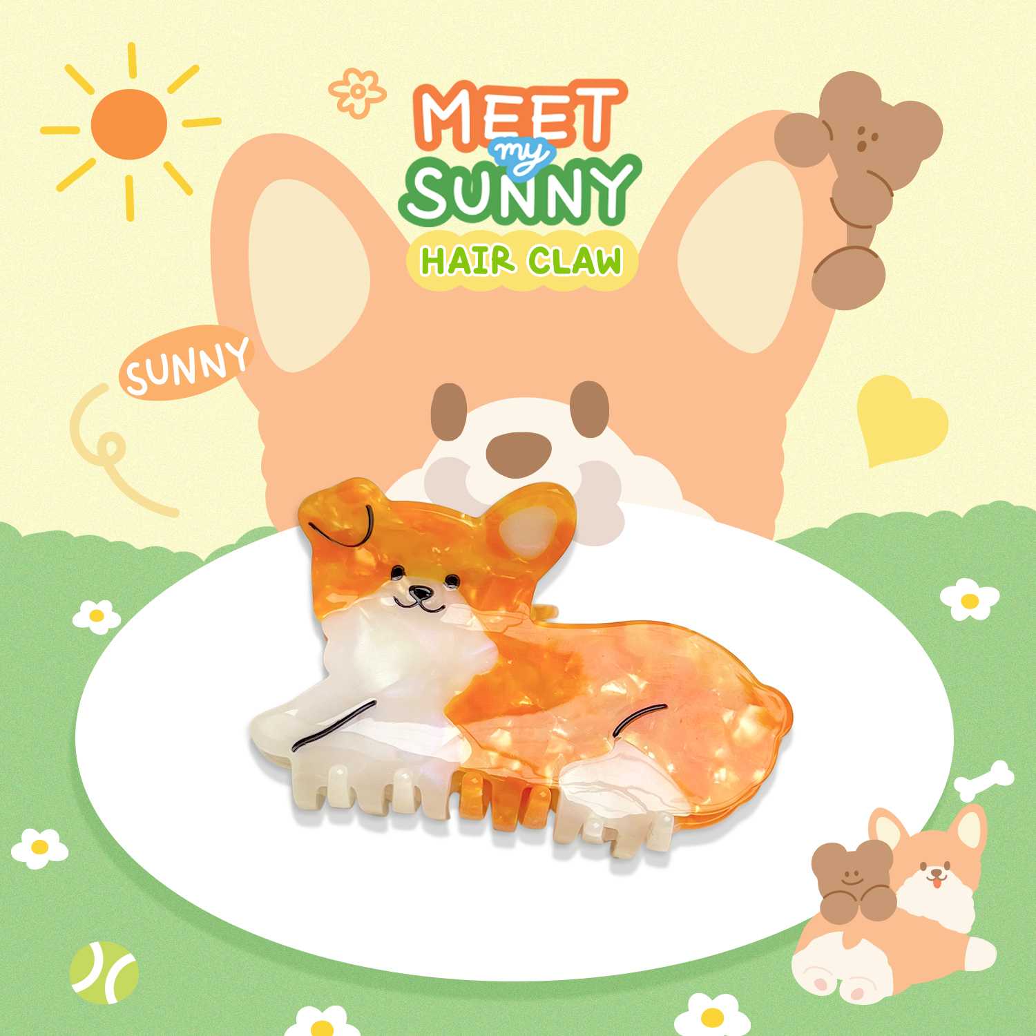 Meet My Sunny Hair Claw l Hej Bonnie Official