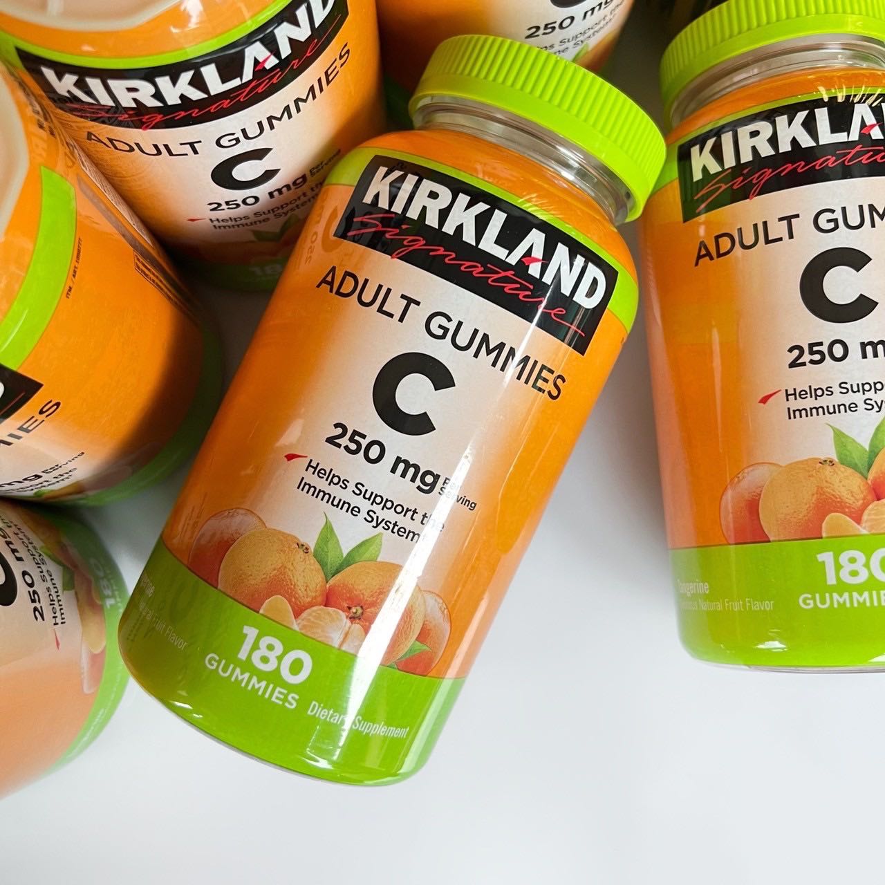Kirkland Signature Adult Gummies Vitamin C 250 mg. (180 เม็ด)
