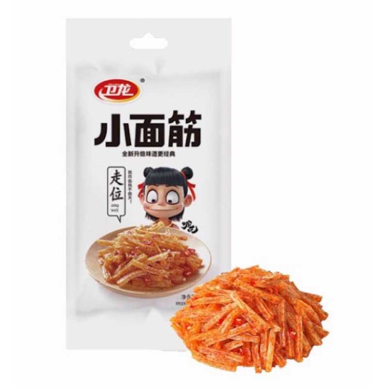 ขนมหม่าล่า ล่าเถียว  กับแกล้ม เส้นเล่นเคี้ยวเพลิน ขนาด 24g