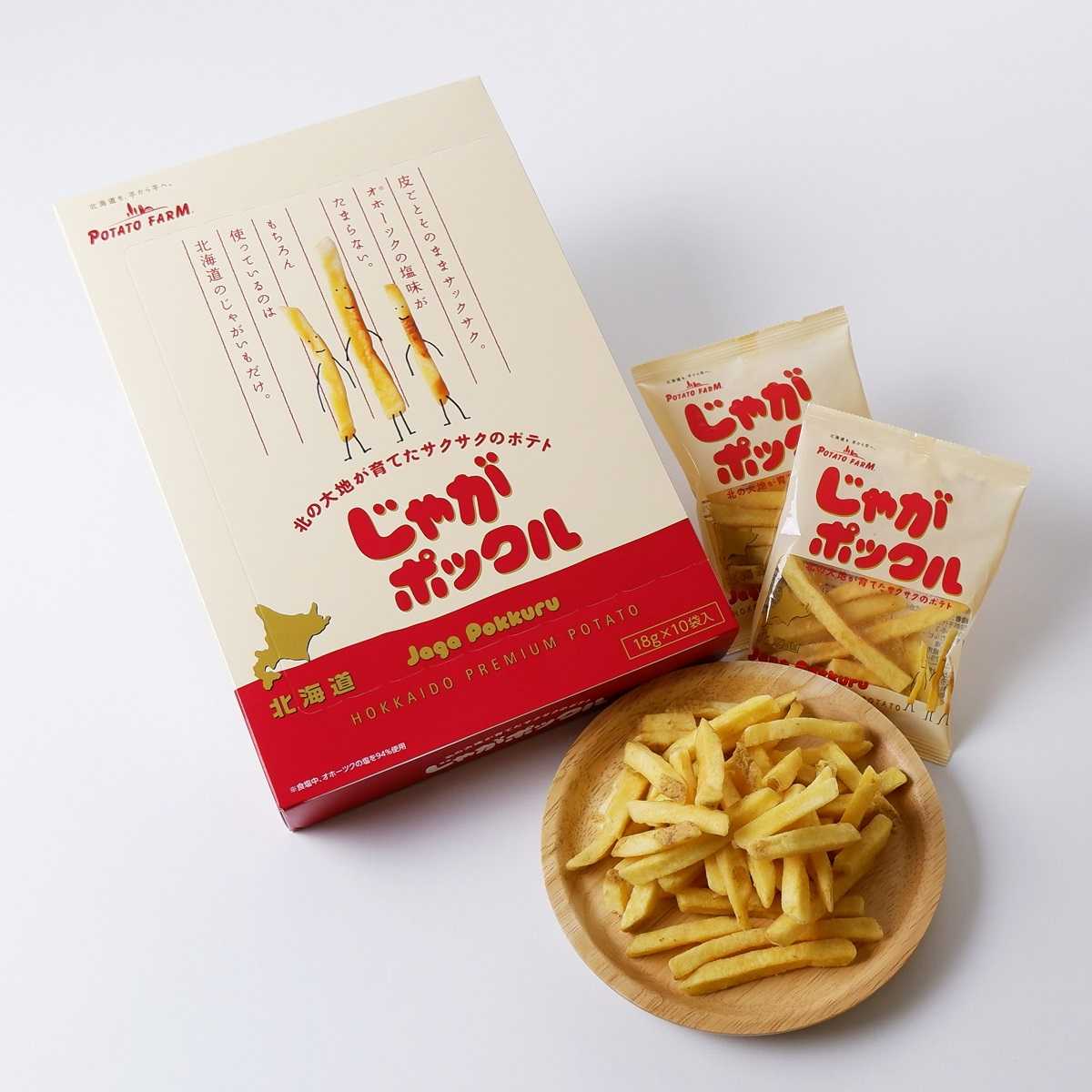 Jaga Pokkuru โปเตโต้ ฟาร์ม มันฝรั่ง Potato Farm ขนมญี่ปุ่น หมดอายุ 12/2023