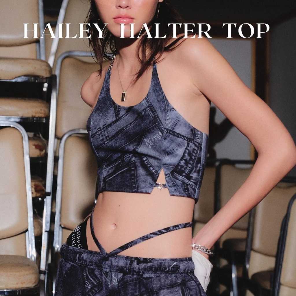 Merge Official - Hailey Halter Top
