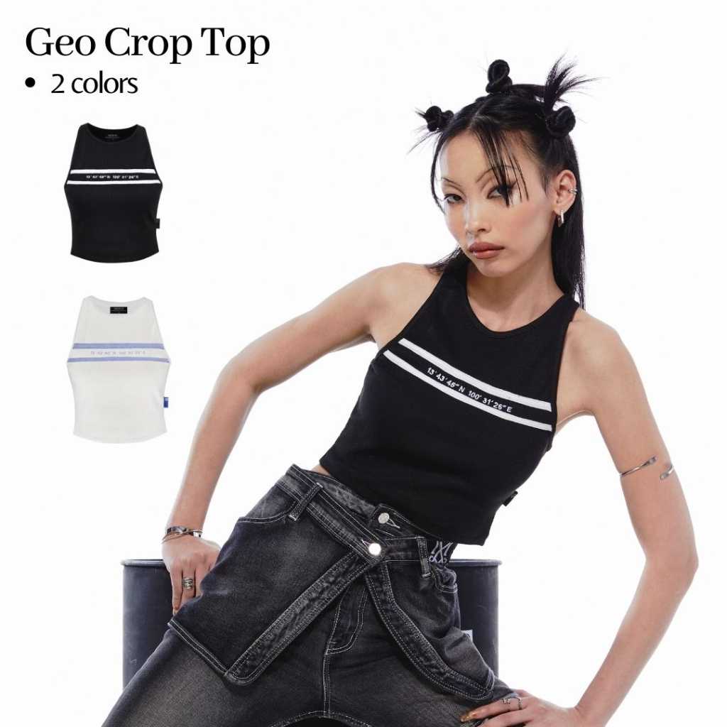 Merge Official - Geo Crop Top 2 Colors