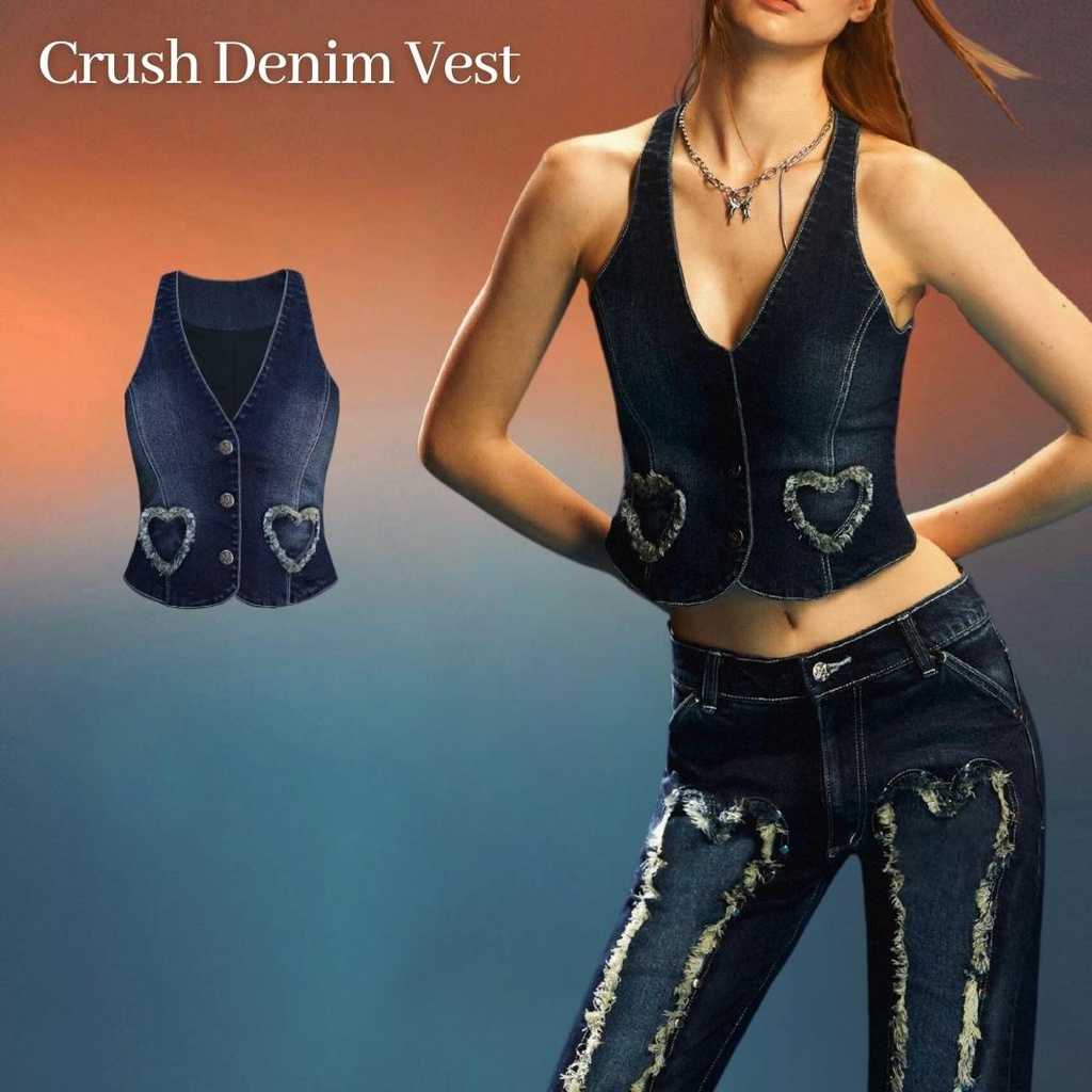 Merge Official - Crush Denim Vest
