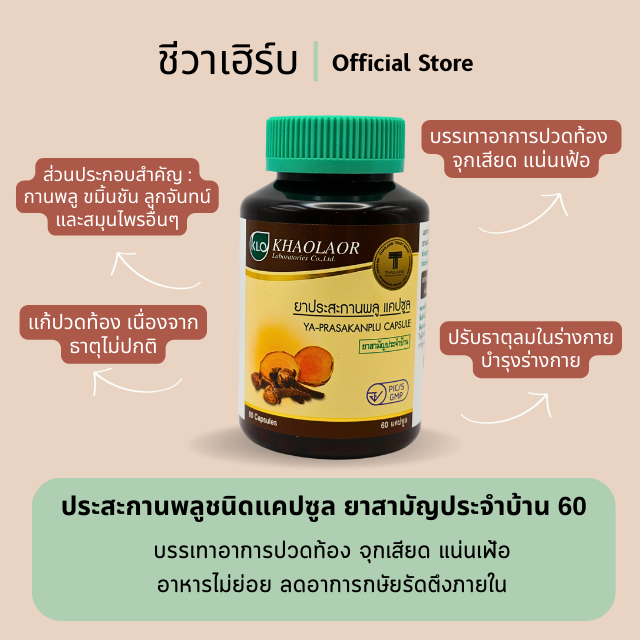 ยาประสะกานพลู (ขาวละออ)
