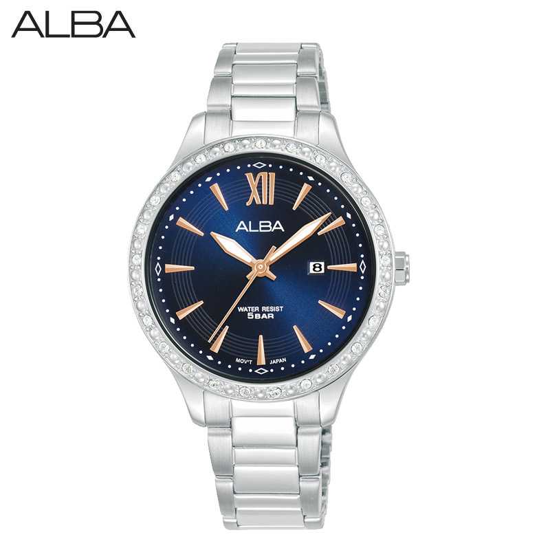 ALBA นาฬิกาข้อมือผู้หญิง Ikebana Quartz รุ่น AH7BX9X ขนาด 33 mm.
