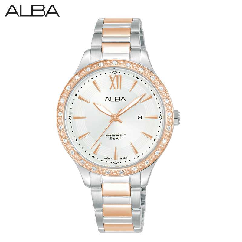 ALBA นาฬิกาข้อมือผู้หญิง Ikebana Quartz รุ่น AH7BX6X ขนาด 33 mm.