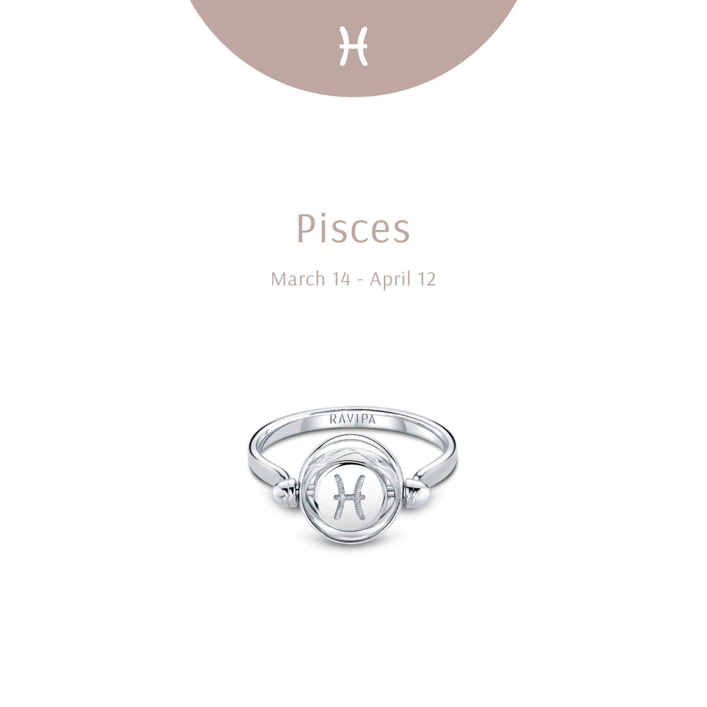 Zodiac Pisces Ring