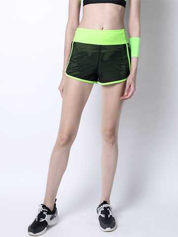 TA ACTIVE LADY DANCE MESH SHORTS
