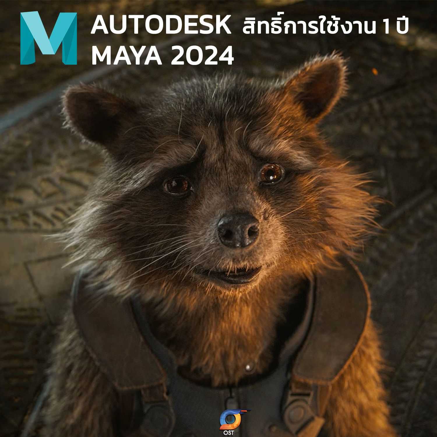 Maya 2024 1ปี Commercial New Single-user ELD Annual Subscription