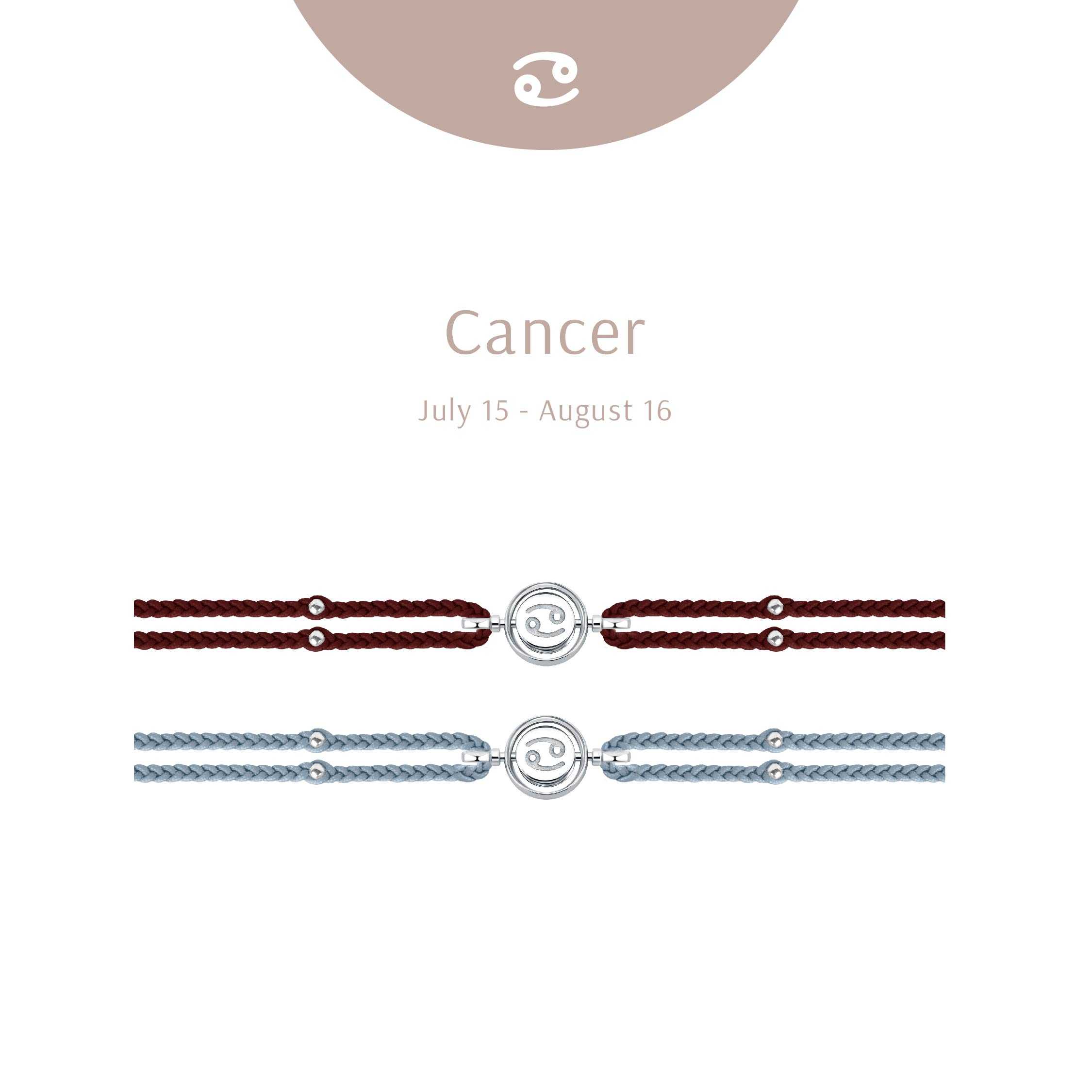 Zodiac Cancer Bracelet