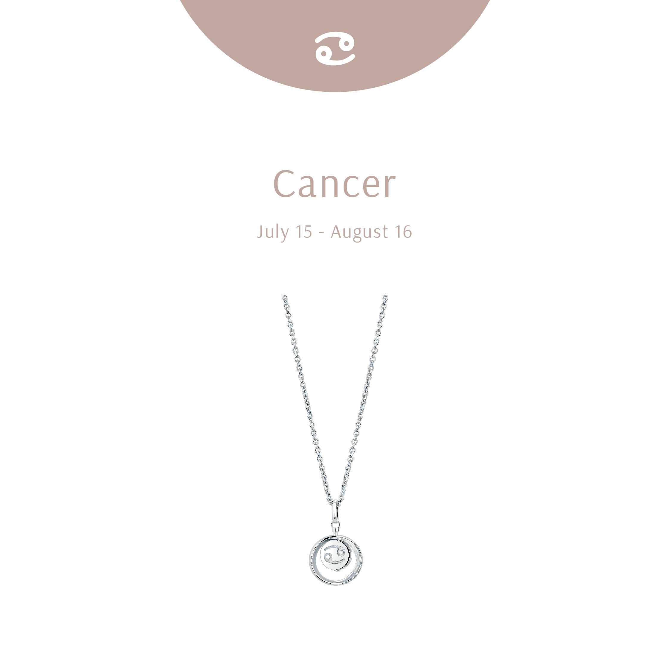Zodiac Cancer Necklace