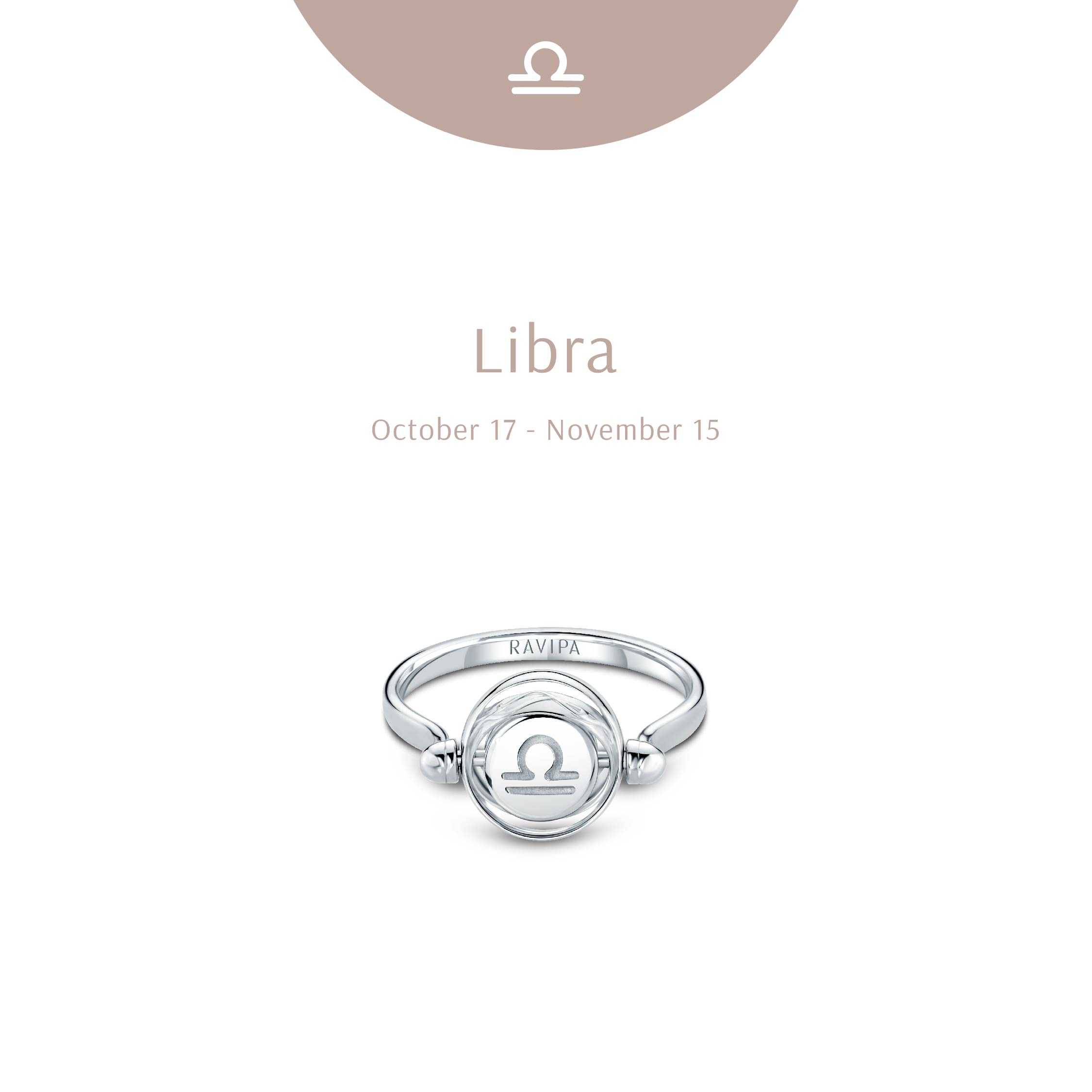 Zodiac Libra Ring