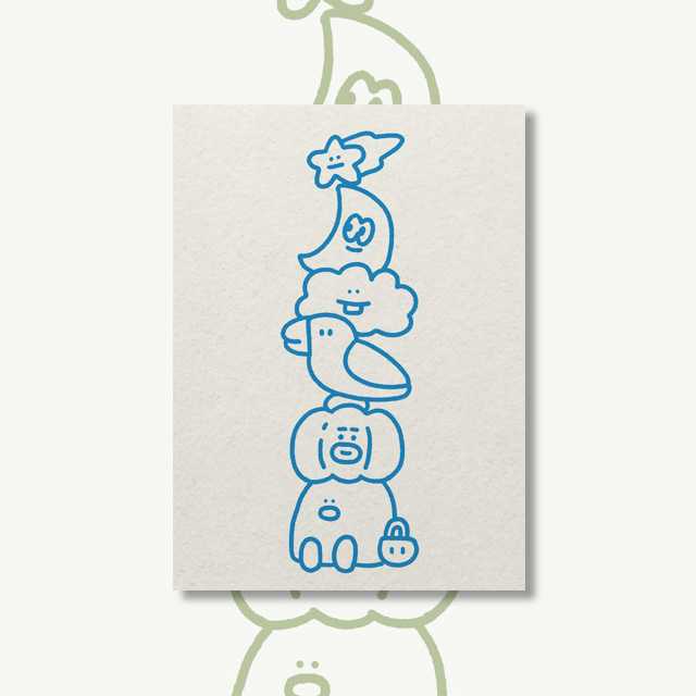 Totem postcard