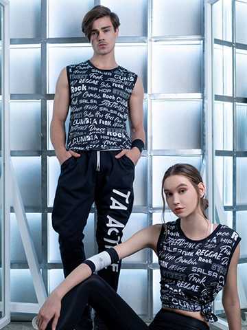 TA ACTIVE DANCE PRINTED MUSCLE TANK