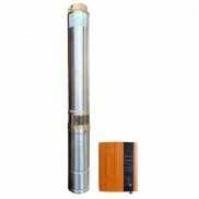 ปั๊มน้ำซับเมอร์ส AC/DC Hybrid บ่อ 4 ท่อน้ำออก 2 นิ้ว (4DDPC9.5-125-300-2200-A/D Hybrid)