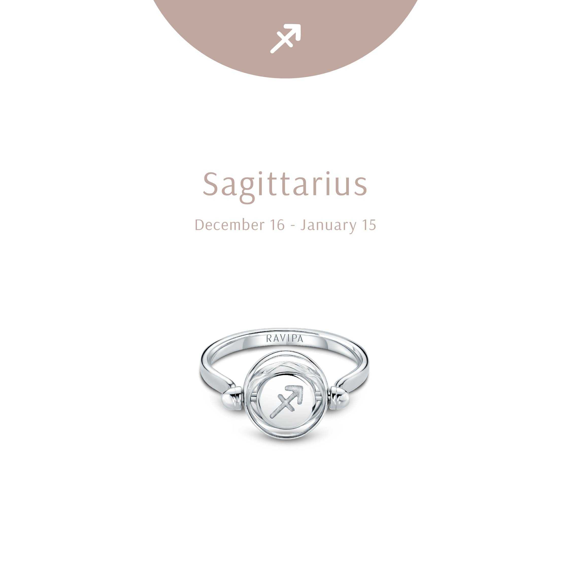 Zodiac Sagittarius Ring