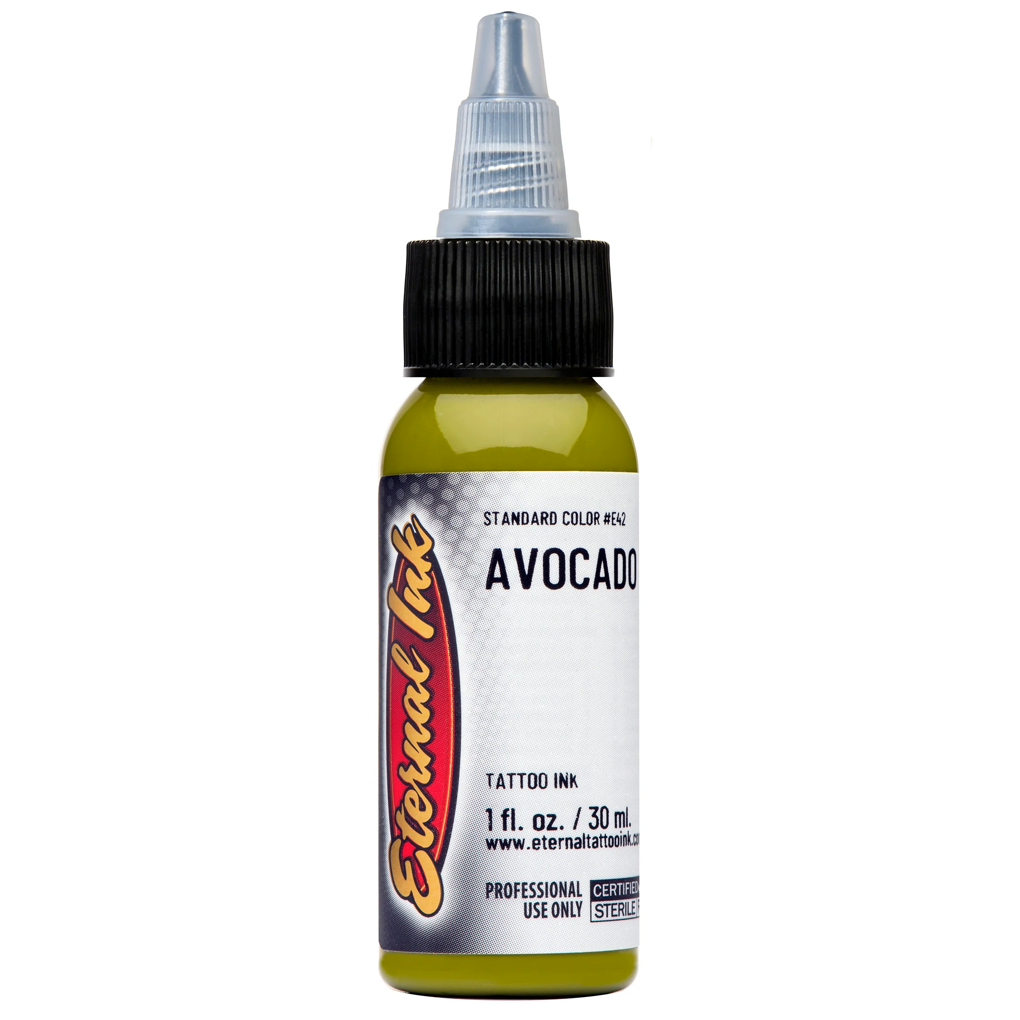 สีหมึกสัก Eternal Ink Tattoo หมึกสักคุณภาพ หมึกสักผิว สีสำหรับงานสัก Avocado