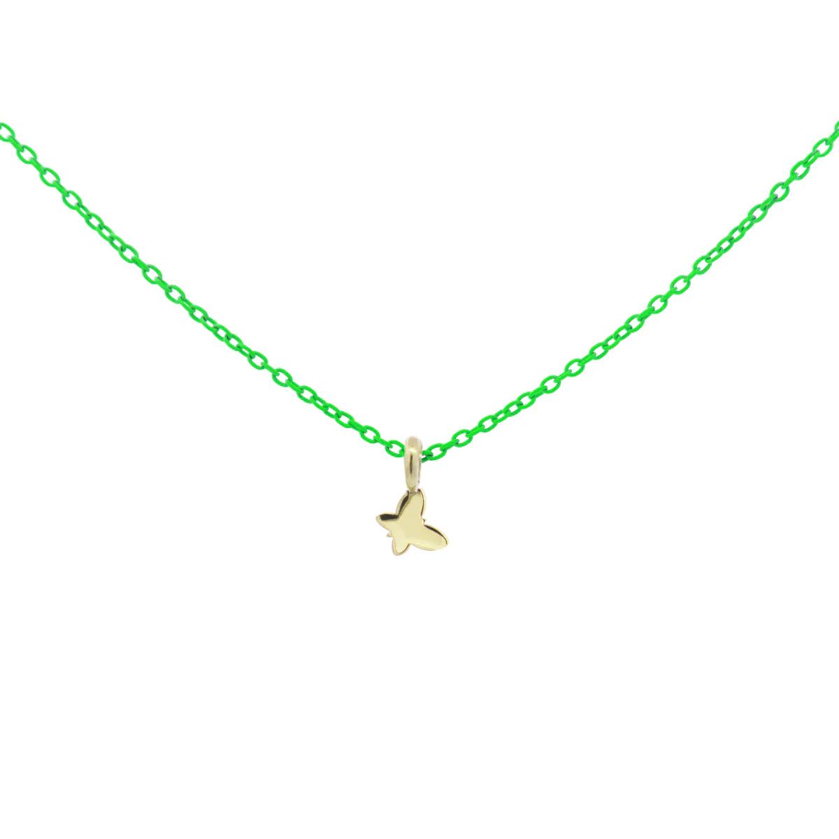 NECKLACE - Choker Butterfly Charm
