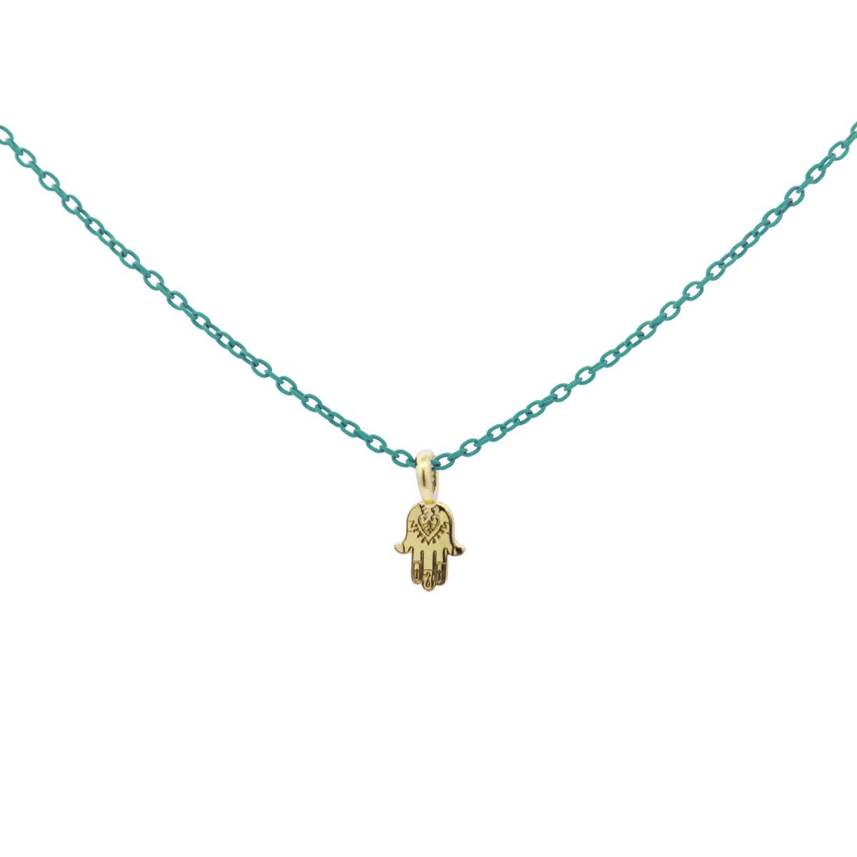 NECKLACE - Choker of Fatima Charm