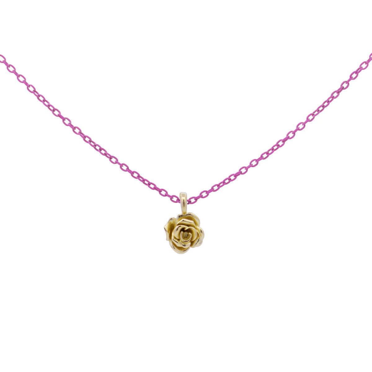 NECKLACE - Choker Rose Charm