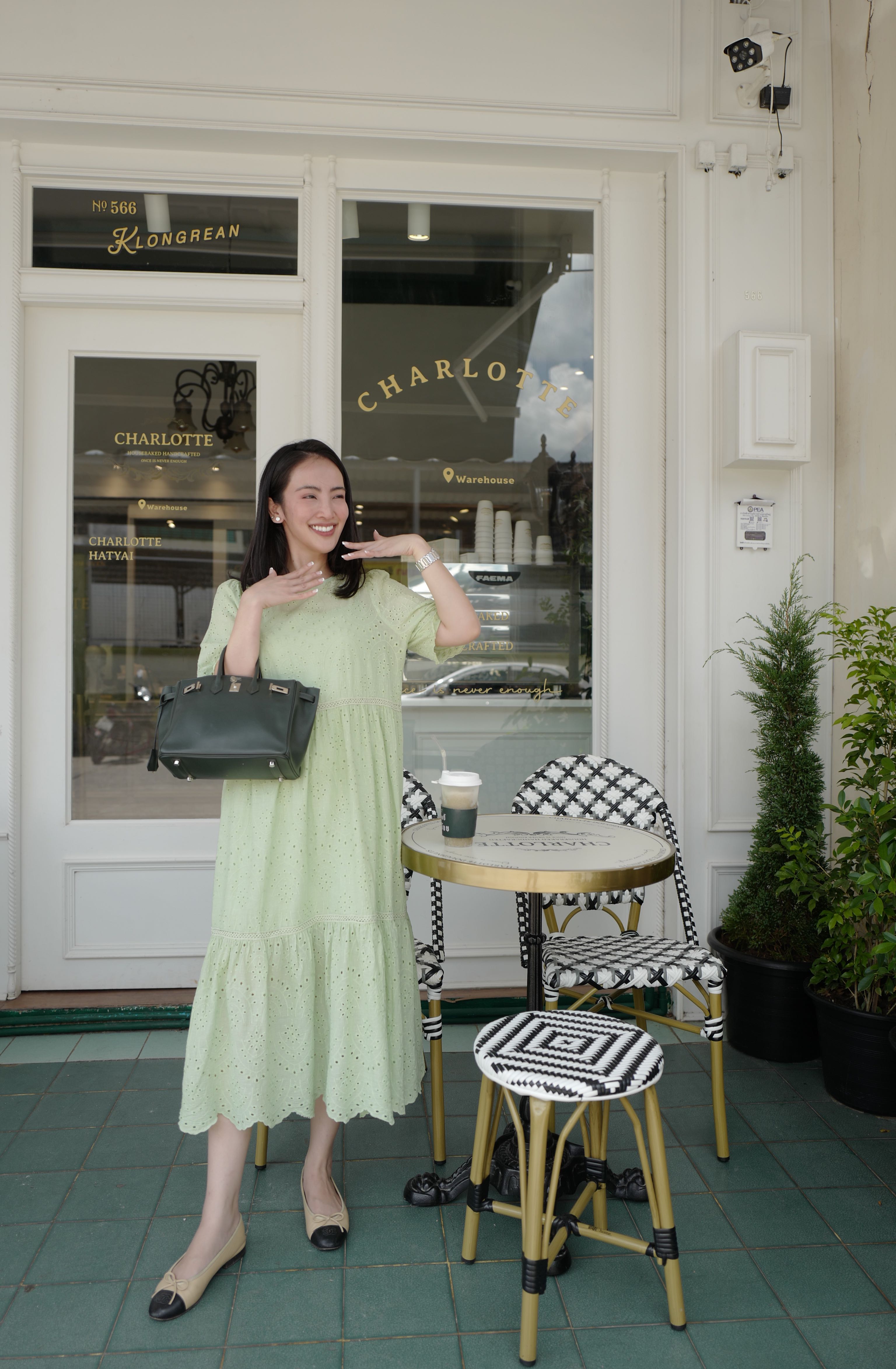 #BJmelonLaceDress231023 (990THB)