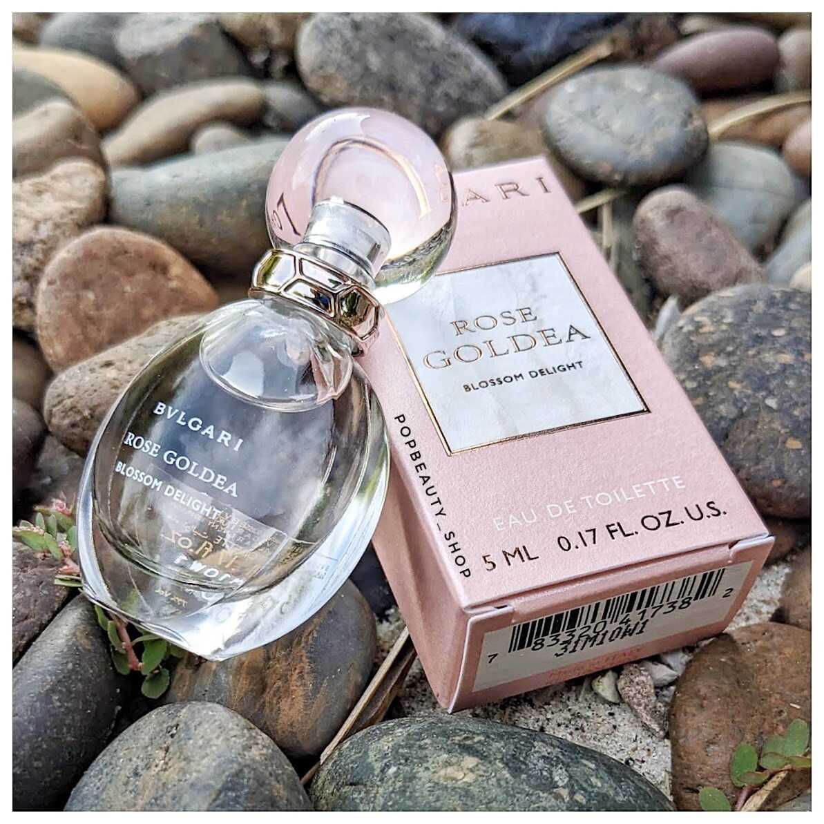 Bvlgari Rose Goldea Blossom Delight EDT ขนาดพกพา 5ml. บุลการี กลื่นกุหลาบสดชื่น หอมละมุน ไม่ฉุน