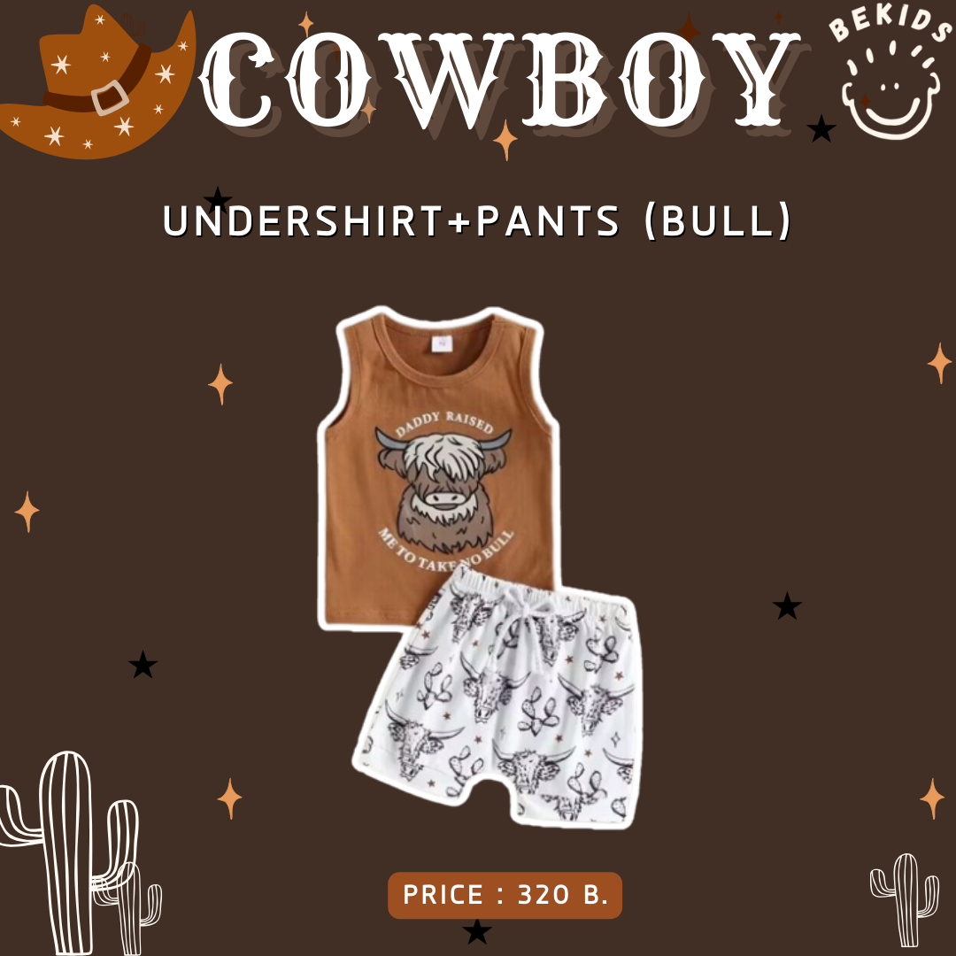 Undershirt+Pants Cowboy (Bull)